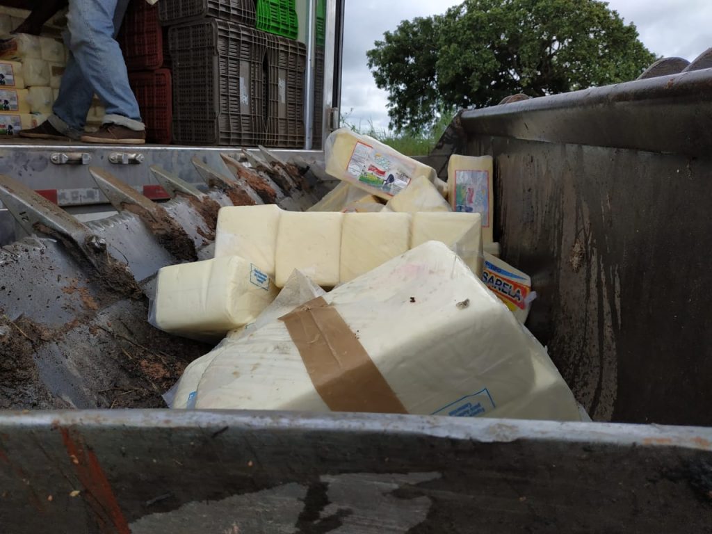 queijo-3-1024x768 Adapec apreende carga com 4,5 toneladas de queijos impróprios para consumo em posto fiscal na divisa com o Pará