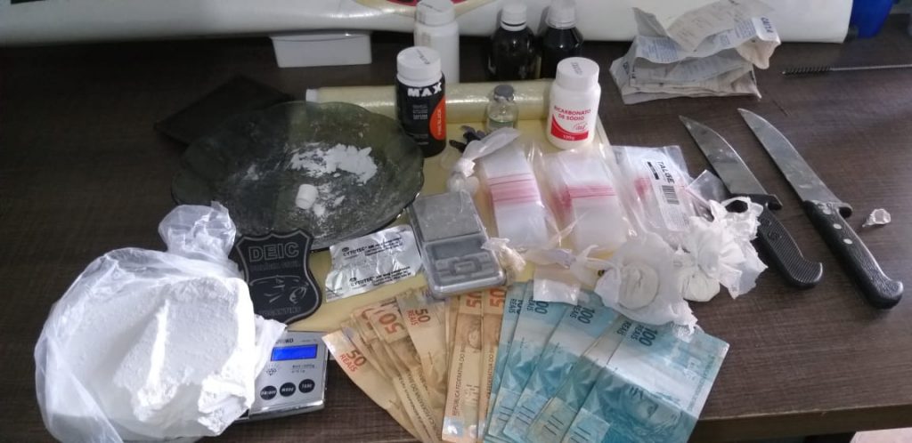 cocaína-pura-1024x498 Ex-estudante de engenharia de alimentos é preso em Araguaína por vender cocaína de alta pureza