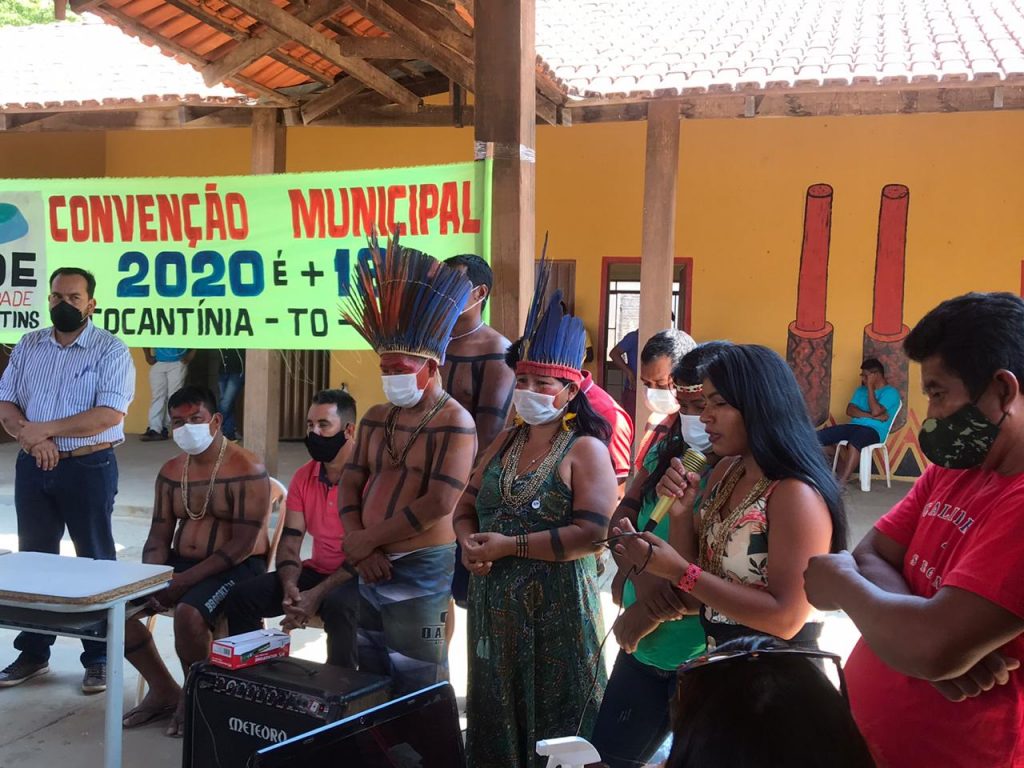 Tocantínia-4-1024x768 REDE Sustentabilidade lança José Xerente para prefeito de Tocantínia com 12 índios candidatos a vereador na proporcional