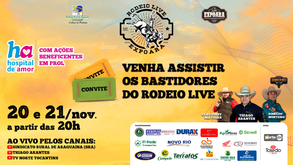 Rodeio-convites-TV-copiar-2-1024x576 Araguaína | 1º Rodeio Live do Tocantins contará com convites para o público