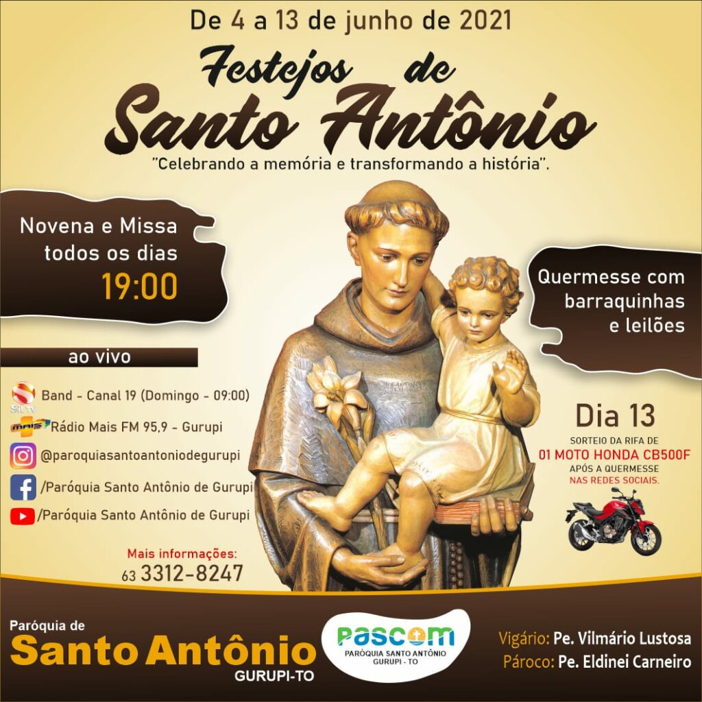 IMG-20210605-WA0128-1024x1024 Festejo de Santo Antônio começa em Gurupi de forma preventiva
