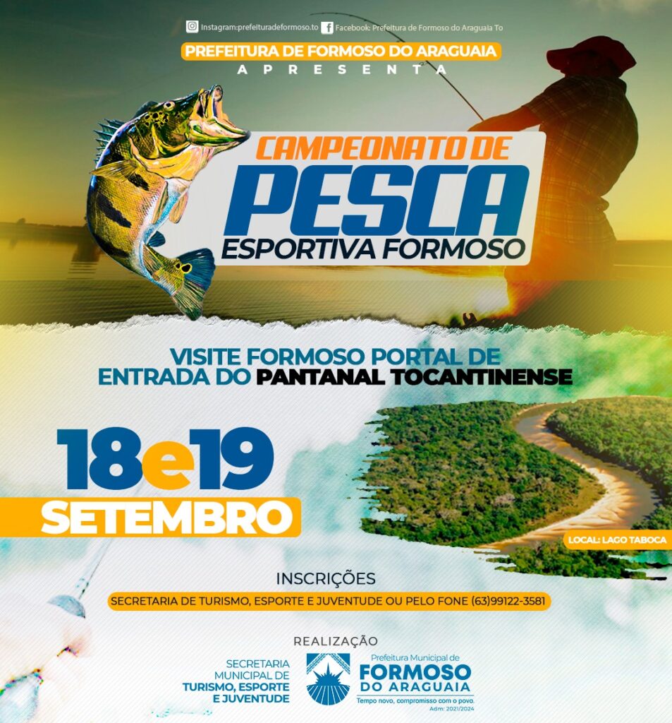 CAMPEONATO-DE-PESCA-ESPORTIVA-953x1024 Campeonato de Pesca Esportiva no lago Taboca em Formoso do Araguaia estão com inscrições abertas