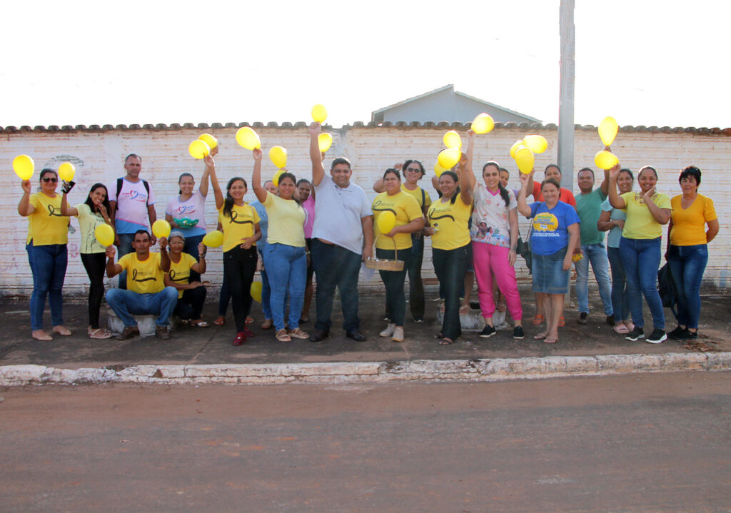 Cariri-Maio-Amarelo-1-1024x719 Divulgação da campanha Maio Amarelo é realizada em Cariri do Tocantins pela Secretaria Municipal de Saúde