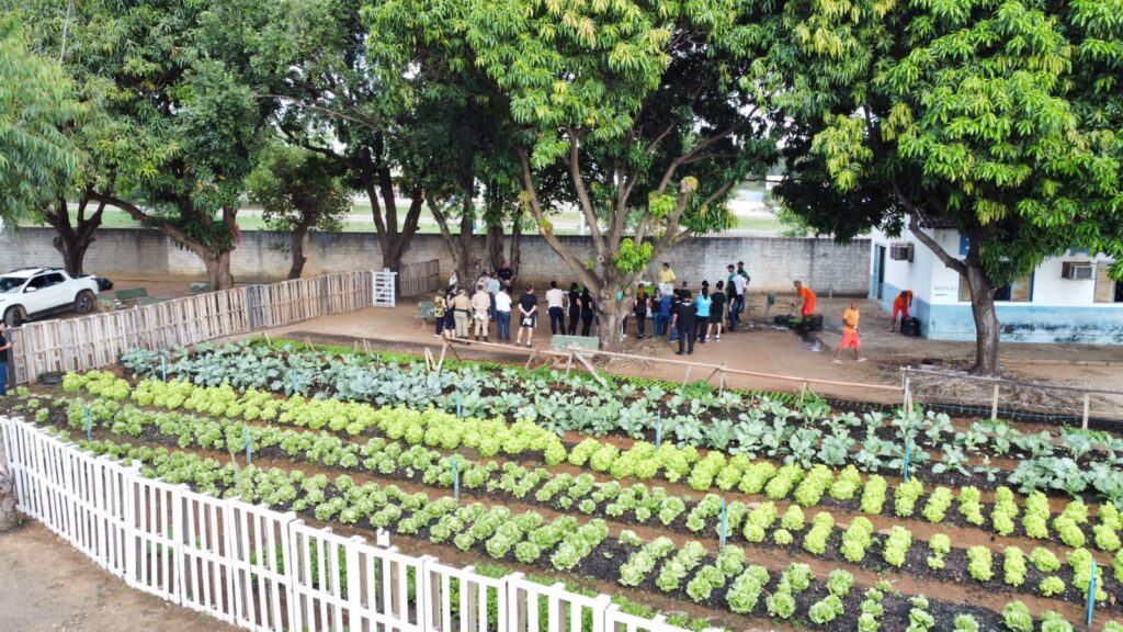 Deputado Eduardo Fortes entrega Horta Comunitária no 4º BPM em Gurupi