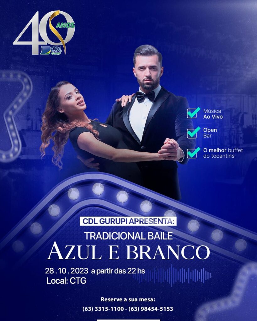 CDL-2-819x1024 CDL promove baile Azul e Branco em homenagem aos 40 anos da entidade com tradição e glamour
