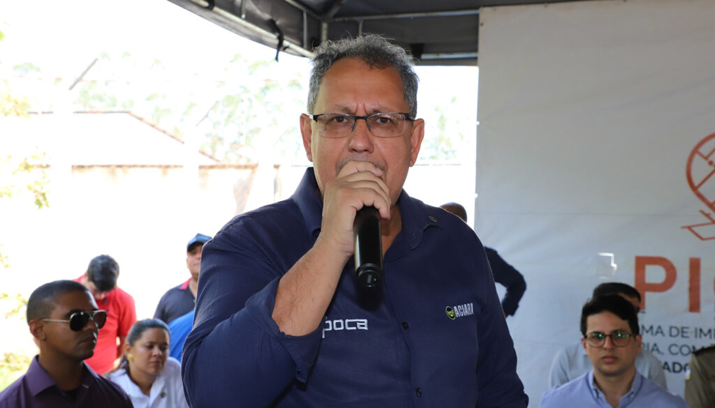  O presidente da Aciara, Denilson da Silva, agradeceu ao Governo do Tocantins pela conclusão da obra; 