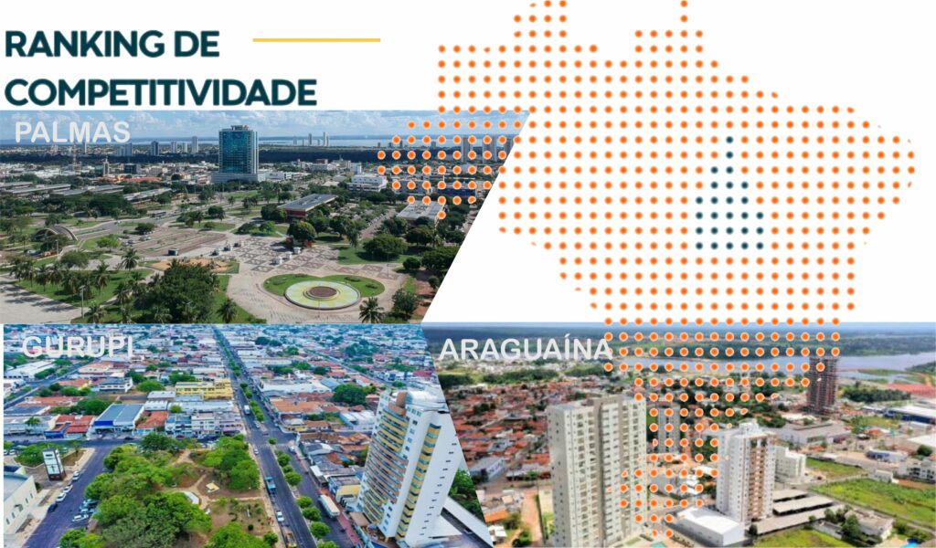 Ranking-da-competitividade-1024x600 Palmas é a cidade mais competitiva, Gurupi ocupa a 7ª posição e Araguaína a 12ª no ranking dos Municípios com mais de 80 mil habitantes da Região Norte do país